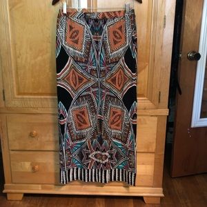 Tribal Maxi Skirt